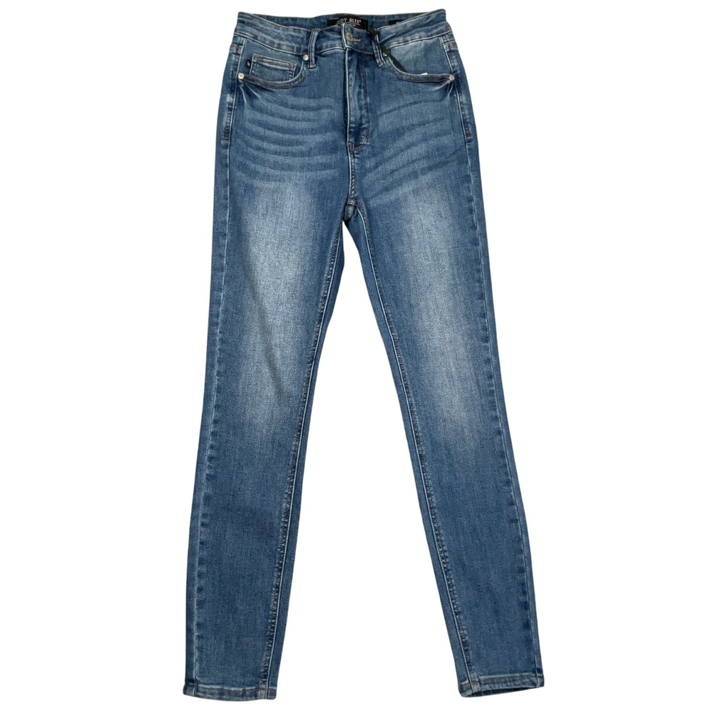 Judy Blue Skinny Jeans Women 5/27 Blue JB88799 Tummy Control High Rise Pant NWT